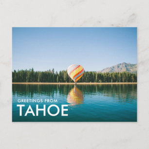 Grüße von Lake Tahoe Postkarte