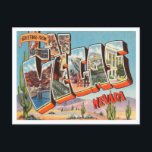 Grüße von Las Vegas, Nevada Vintage Travel Postkarte<br><div class="desc">Grüße von Las Vegas,  Nevada Vintage Travel Postcard</div>