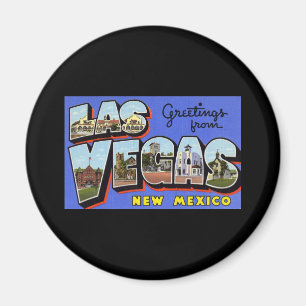 Grüße von Las Vegas-New Mexiko Magnet