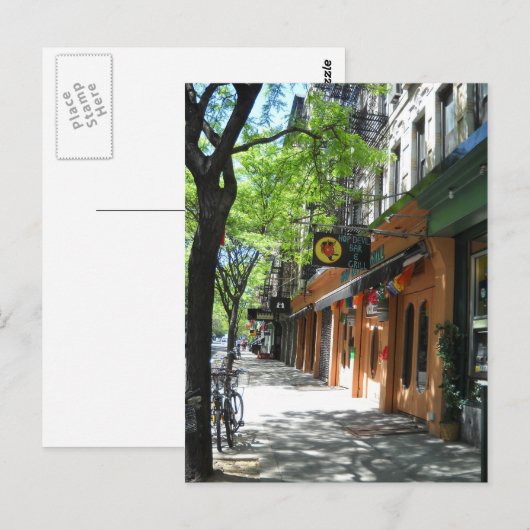 Grüße von LES Postkarte (Vorne/Hinten)