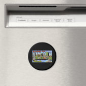 Grüße von Lincoln Nebraska Magnet (In Situ (Geschirrspüler))