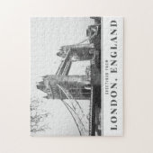 Grüße von London Tower Bridge Puzzle (Vertikal)