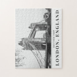 Grüße von London Tower Bridge Puzzle