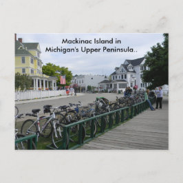 Grüße von Mackinac Island. Postkarte