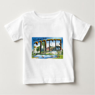 Grüße von Maine! Baby T-shirt