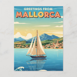 Grüße von Mallorca Spanien Reisen Postkarte