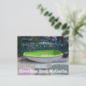 Grüße von Matlacha, Florida farbige Postkarte (Stehend Vorderseite)