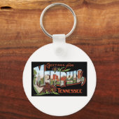 Grüße von Memphis, Tennessee Schlüsselanhänger (Vorderseite)