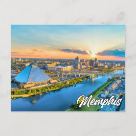 Grüße von Memphis, Tennessee, USA Postkarte