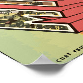 Grüße von Minneapolis Minn, Vintag Poster (Ecke)