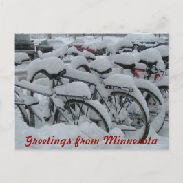 Grüße von Minnesota Postkarte