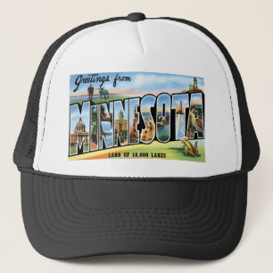 Grüße von Minnesota! Truckerkappe