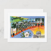 Grüße von Mississippi! Postkarte (Vorne/Hinten)