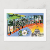 Grüße von Mississippi! Postkarte (Vorderseite)