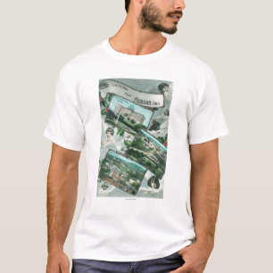 Grüße von mit landschaftlichem ViewsAuburn, CA T-Shirt