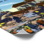 Grüße von mit Landschaftlicher Aussicht 2 Poster (Ecke)