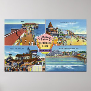 Grüße von mit Landschaftlicher Aussicht 2 Poster