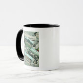 Grüße von mit Landschaftlicher Aussicht Tasse (Vorderseite Links)