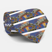 Grüße von Montana Krawatte (Gerollt)