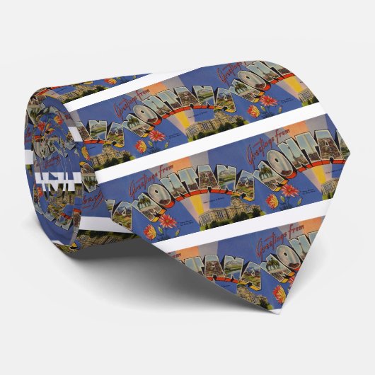 Grüße von Montana Krawatte (Gerollt)