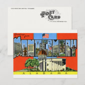 Grüße von Montgomery, AL Postcard Postkarte (Vorne/Hinten)