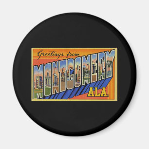 Grüße von Montgomery Alabama Magnet
