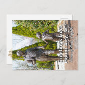 Grüße von Mount Airy, NC! Postkarte (Vorne/Hinten)