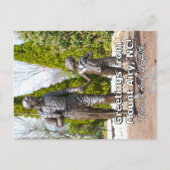 Grüße von Mount Airy, NC! Postkarte (Vorderseite)