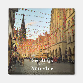 Grüße von Münster Magnet