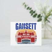 Grüße von Narragansett Rhode Island US City Postkarte (Stehend Vorderseite)