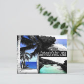 Grüße von Niue - Postkarte (Stehend Vorderseite)