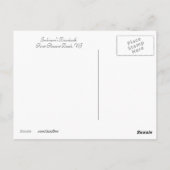 Grüße von NJ - Point Pleasant Beach Postkarte (Rückseite)