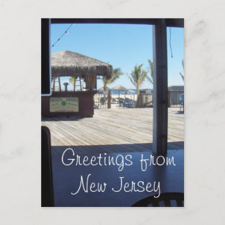 Grüße von NJ - Point Pleasant Beach Postkarte