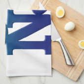 Grüße von Ocean City NJ Geschirrtuch (Viertel Falte)