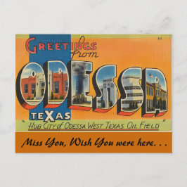 Grüße von Odessa Postkarte