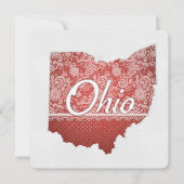 Grüße von Ohio stitched Schaut Weihnachten (Vorderseite)