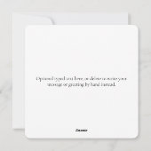 Grüße von Ohio stitched Schaut Weihnachten (Rückseite)