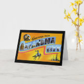 Grüße von Oklahoma City Oklahoma Karte (Gelbe Blume)