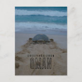 Grüße von oman postkarte (Vorderseite)
