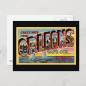 Grüße von Orleans Massachusetts Postkarte (Vorne/Hinten)