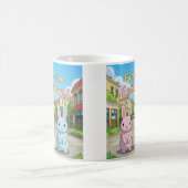 Grüße von Osterfeier Kaffeetasse (Mittel)