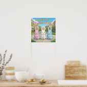 Grüße von Osterfeier Poster (Küche)