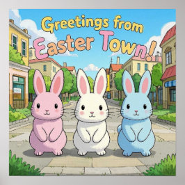 Grüße von Osterfeier Poster