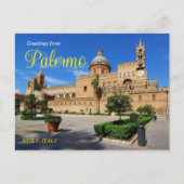 Grüße von Palermo Postcard Italien Postkarte (Vorderseite)