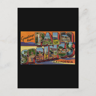 Grüße von Palm Springs California Postkarte