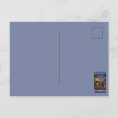 Grüße von Paris Travel Postkarte (Rückseite)