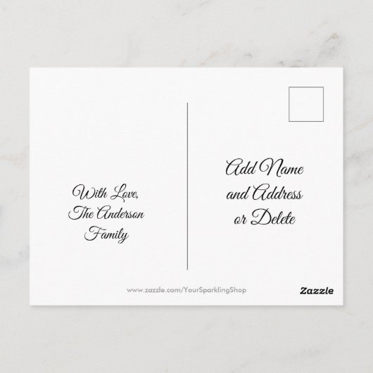 Grüße von Pennsylvania State Flag Hearts USA Postkarte (Rückseite)