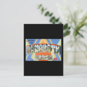 Grüße von Pensacola Florida Postkarte (Stehend Vorderseite)