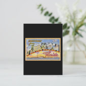 Grüße von Pensacola Florida Postkarte (Stehend Vorderseite)