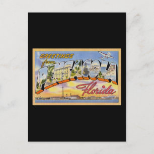 Grüße von Pensacola Florida Postkarte